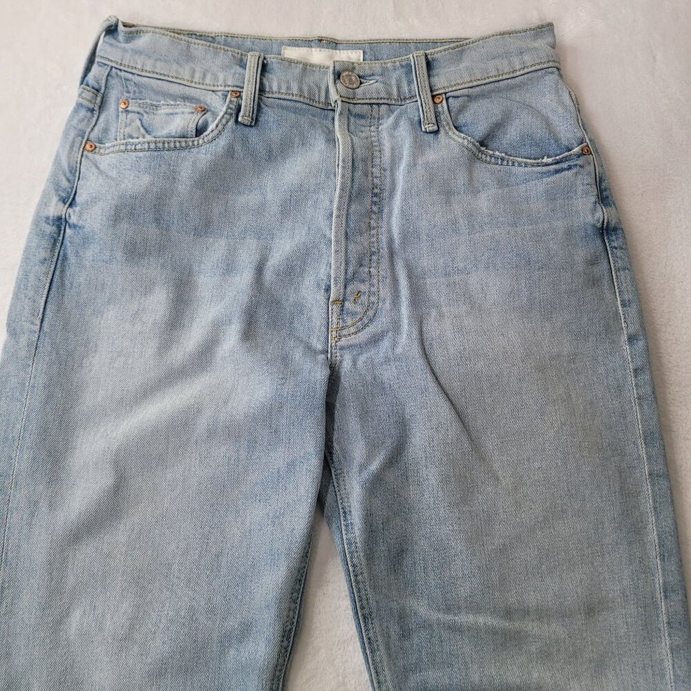 Mother The Tripper Thanks Again High Waist Women's Straight Leg Jeans Size 29 - Picture 3 of 13